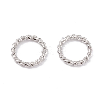 Brass Soldered Closed Jump Rings KK-K253-15B-01P-1