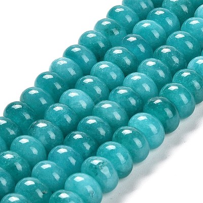 Dyed Natural White Jade Beads Strands G-G107-A04-01-1