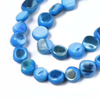 Natural Trochid Shell/Trochus Shell Beads Strands SHEL-S258-083-B04-1
