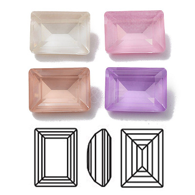 K9 Glass Rhinestone Cabochons RGLA-M020-G03-DE-1