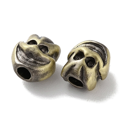 Tibetan Style Brass Beads KK-M284-48AB-1