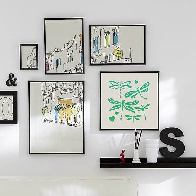 PET Plastic Drawing Painting Stencils Templates DIY-WH0286-006-1