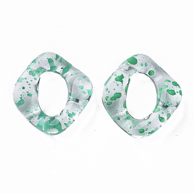 Transparent Acrylic Linking Rings OACR-N009-016A-13-1
