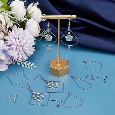 DIY Beaded Hoop Earring Making Kits DIY-UN0002-43P-1