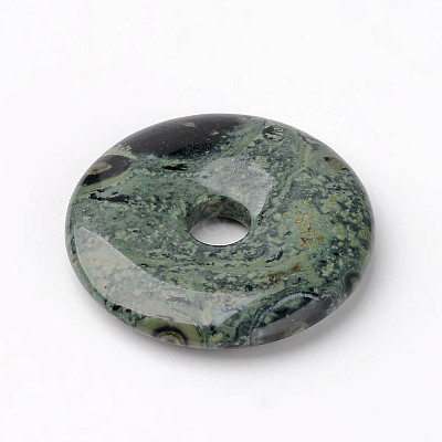 Natural Kambaba Jasper Pendants X-G-K099-30mm-1