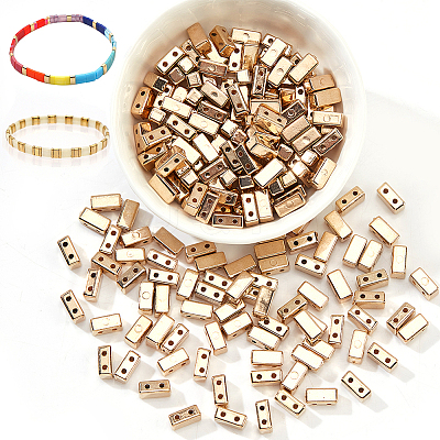 4 Bags Plating Acrylic/Alloy Multi-Strand Links PACR-NB0001-07-1
