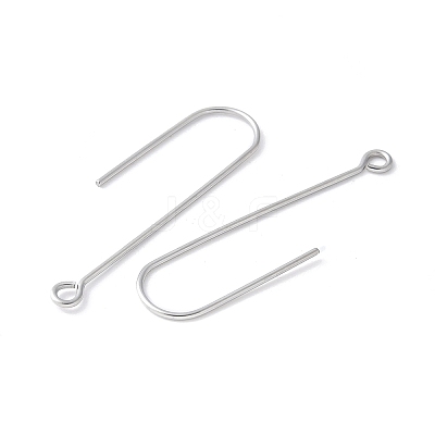 316 Surgical Stainless Steel Earring Hooks X-STAS-Z124-02A-P-1