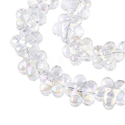 Electroplate Glass Beads Strands EGLA-T028-02A-1