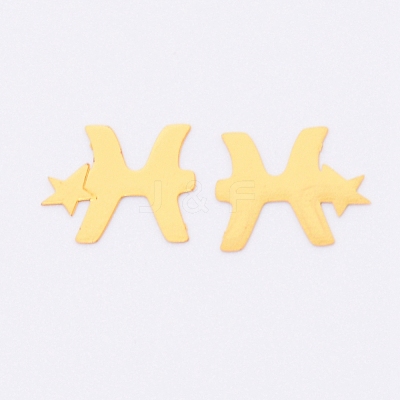 Brass Cabochons KK-WH0034-54G-11-1