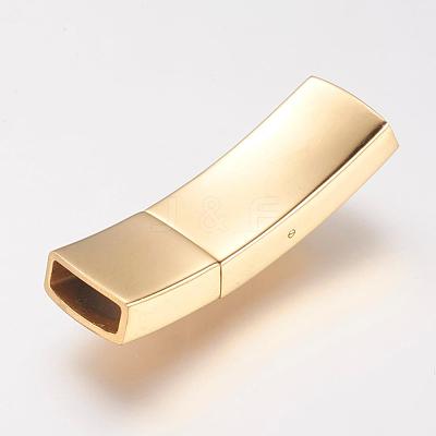 304 Stainless Steel Bayonet Clasps STAS-P158-01C-G-1