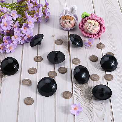 Resin Craft Doll Eyes DIY-GF0009-70D-1