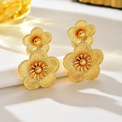 Iron Stud Earrings for Women RH0706-2-1
