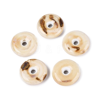 Vintage Handmade Porcelain Beads PORC-N013-20-18-1