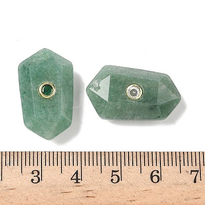Natural & Synthetic Mixed Gemstone Faceted Pendants G-B151-02-1