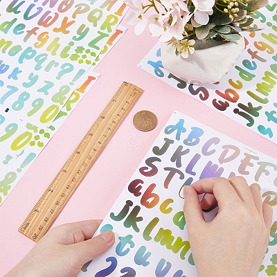 PVC Self-adhesive Label Stickers DIY-WH0013-60B-1