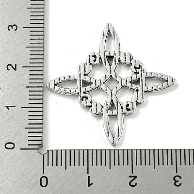 Tibetan Style Alloy Pendants TIBE-Q098-10C-1