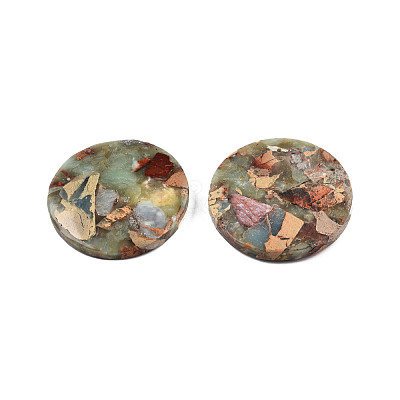 Synthetic Aqua Terra Jasper Pendants G-S329-061-1
