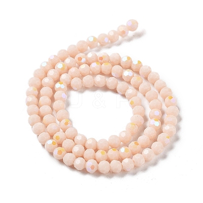Opaque Glass Beads Strands LS-EGLA-A035-P4mm-L05-1