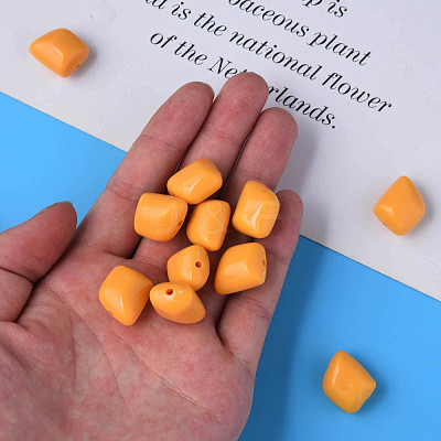 Opaque Acrylic Beads MACR-S373-15A-A07-1