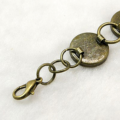 Brass Bracelet Making X-KK-G049-AB-NF-1
