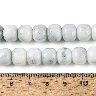 Ombre Effect Dyed Glass Beads Strands GLAA-N067-01A-01-1