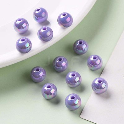 Opaque Acrylic Beads MACR-S370-D10mm-SS2114-1