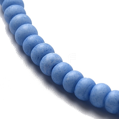 Handmade Frosted Porcelain Beads PORC-E017-01J-1