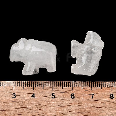 Natural & Synthetic Gemstone Carved Figurines DJEW-L023-F-1