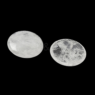 Natural Quartz Crystal Cabochons G-C189-05G-1