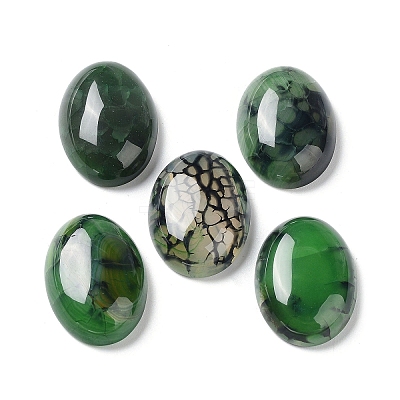 Natural Striped Agate/Banded Agate Cabochons G-H296--01D-06-1