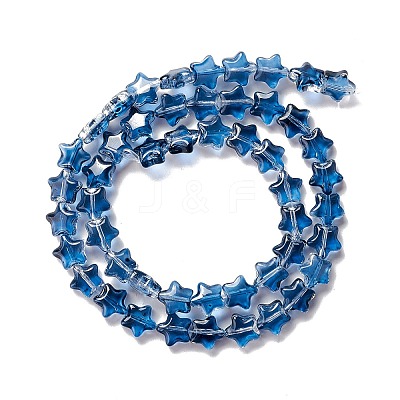 Transparent Glass Beads Strand X1-GLAA-F112-02H-1