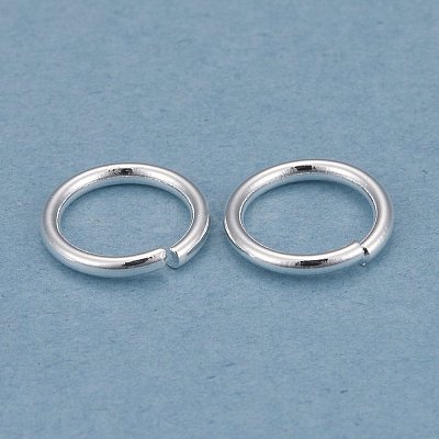 Rack Plating Brass Open Jump Rings KK-O139-18Q-S-1