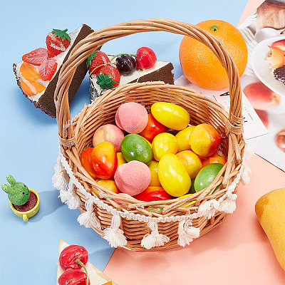 24Pcs 6 Style Mini Foam Artificial Fruit DIY-PH0009-62-1