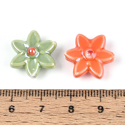 Handmade Porcelain Beads PORC-N008-10-01-1