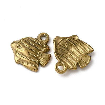 Ocean 304 Stainless Steel Pendants STAS-P406-16A-G-1