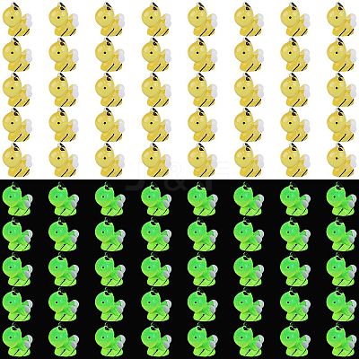 50Pcs Luminous Resin Display Decorations RESI-SZ0003-55-1