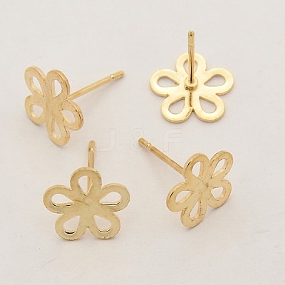 Earring Settings Iron Ear studs IFIN-N0001-01-1
