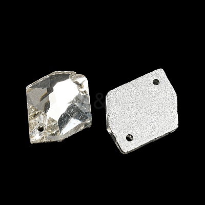 Glass Connector Charms GLAA-A006-11A-1