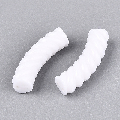 Opaque Acrylic Beads X-OACR-A016-03K-1