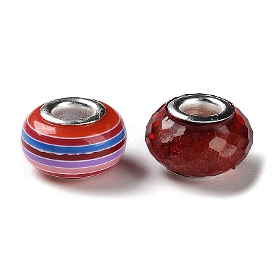 Resin European Beads RESI-G080-01I-1