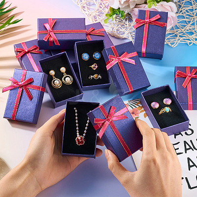 12Pcs Paper Storage Gift Boxes CON-TA0001-08C-1