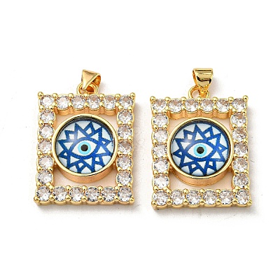 Real 18K Gold Plated Brass Pendants KK-L209-006G-01-1