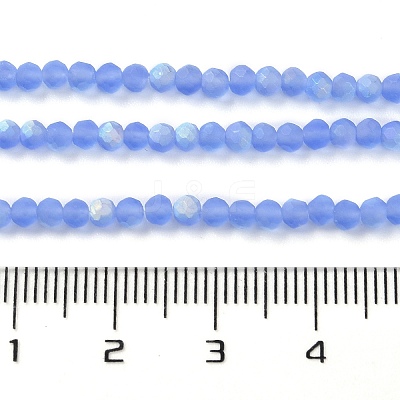 Imitation Jade Glass Beads Strands EGLA-YW0003-19A-11-1