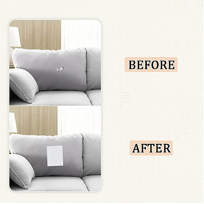 Rectangle Self Adhesive Velvet Patches AJEW-WH20011-11B-1