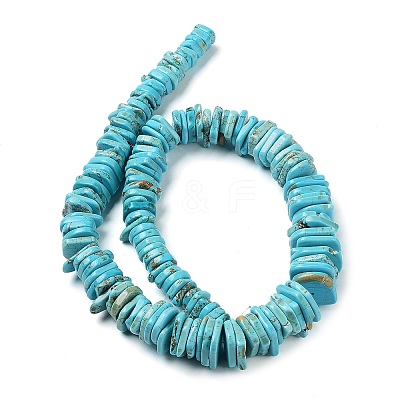 Natural Howlite Chip Beads TURQ-L031-010-A-1