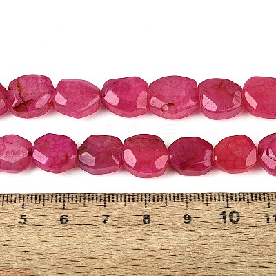 Dyed & Heated Natural Agate Beads Strands G-N359-15A-10-1
