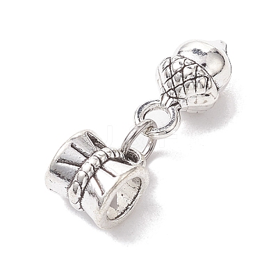 Tibetan Style Alloy Pendants PALLOY-JF02592-03-1