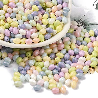 Baking Paint Glass Seed Beads SEED-C004-04E-1