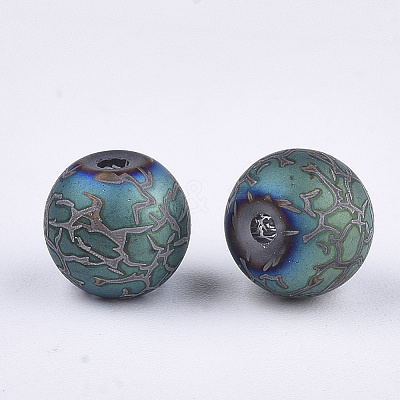 Electroplate Glass Beads LS-X-EGLA-S178-03B-1