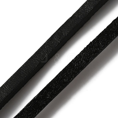 Flat Cowhide Leather Cord WL-WH0003-18D-01-1